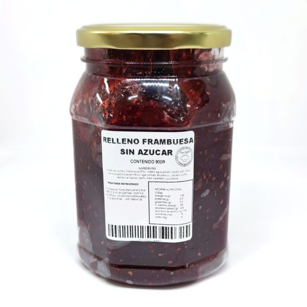 RELLENO DE FRAMBUESA SIN AZUCAR PURATOS
