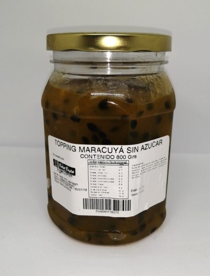 TOPPING DE MARACUYA SIN AZUCAR