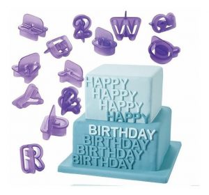 SET DE CORTANTES ALFANUMÈRICO 40 PIEZAS